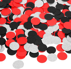 400pcs Glitter Paper Confetti Circles Dots Sprinkling Paper Circle Dots for Grad