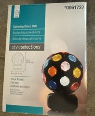 Disco Ball Light Dance Parties Battery Powered Disco Ball Decor Stage Light