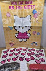 Hello Kitty & Friends Birthday Party Pin The Bow On Hello Kitty Party Game