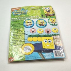 Nickelodeon SpongeBob Squarepants Party-Time Decoration Kit & Party Game (READ)