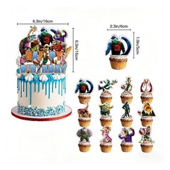 Cartoon Birthday Party Decorations Set Jungle Themed Party Decorations
