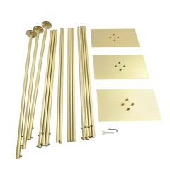 Professional Backdrop Stand Pipe Kit Square Backdrop Stand Stretching Function