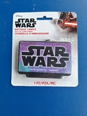 4 Pcs Star Wars Photo Backdrop, Birthday Party Decorations Candle, Banner (B37)