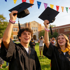 Graduation Decorations : Congrats Grad Wristband Silicone Bracelets – Graduation
