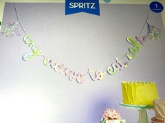 Lot Of (2) Spritz Party Banners “Excuse To Eat Cake” New 6ft