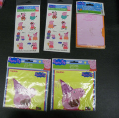 Peppa Pig Pink Party Decorations – New Lot of 19