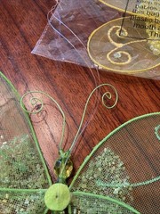 Bright Ideas Tulle Butterflies Party Decorations Room Decor Mesh Wired Hanging