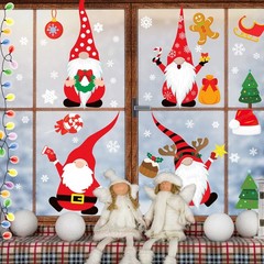 Funnlot Christmas Window Clings – 316PCS Decorations