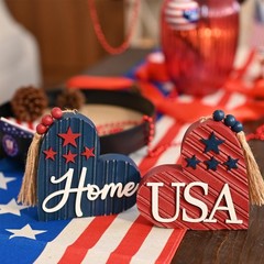 4th of July Decorations, 2 Pcs Large, 250th Anniversary USA Patriotic
