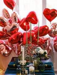 406Pcs Valentines Day Balloons Kit,I Love You Balloons and Heart Balloon Kit …