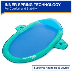 Spring Float Premium Suncatcher Pool Lounger for Swimming Pool, Inflatable Po…