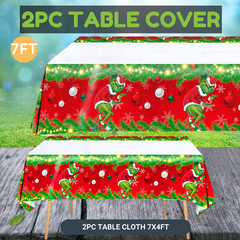 Grinchmas Xmas tableware party supplies decoration balloon centerpiece gift