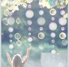 Transparent Bubble Party Decoration Garlands 7 Ft – A0144