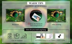 7x5ft Fabric Hobbiton Cave Backdrop Matamata Rural Green Garden Living Cabin