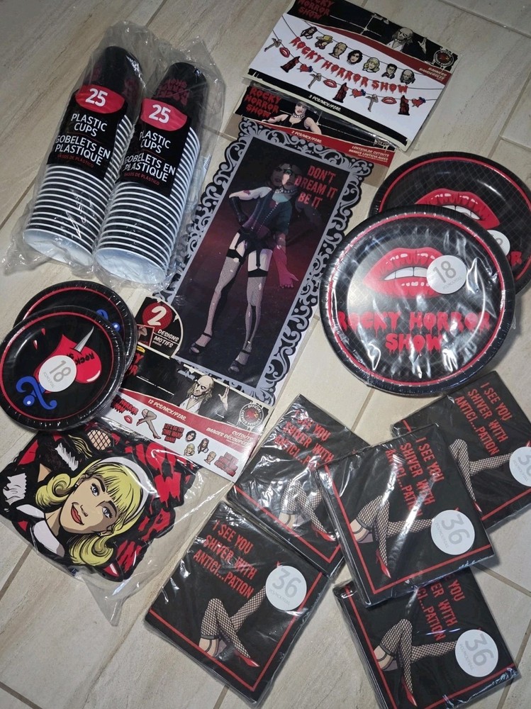 Rocky Horror Picture Show Party In A Box