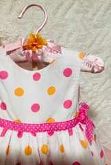 Polka Dot Theme Centerpiece For Baby Shower, Birthday, Keepsake Outfit-Unique