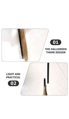 Halloween Prop Cosplay Witch Broom Stick Broomstick Adult Kids Masquerade New