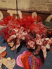 Valentine’s Day Bundle Picks, Balloons, Pots, Bows, Ribbon, Heart Cutouts