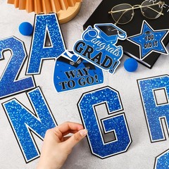 Durable Graduation Car Decorations – 22 Magnets for Class of 2026 Celebrations