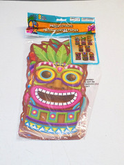 Tropical Luau Beach TIKI Party Cutout Set 8 Pack