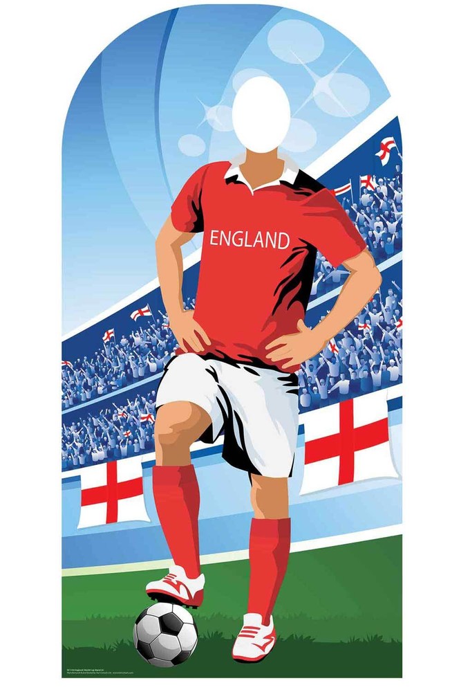 World Cup 2018 England Football Cardboard Cutout Stand-in – Southgate Kane