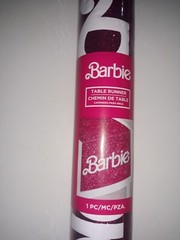 Barbie Table Runner Birthday Party 13×72 Glitter Table Decoration Mattel NEW