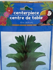 2 Luau-Themed Honeycomb Pineapple Centerpiece 12” Tropical Hawaii New *12