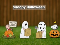 Peanuts halloween cutouts | snoopy, linus, woodstock yard signs | great pumpkin