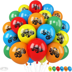 Outer Space Balloons,30Pcs 12Inch Galaxy Blue Purple Balloon Metallic Purper Sil