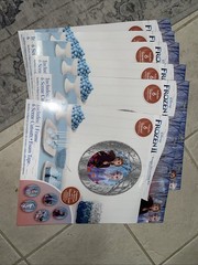 6 sets Frozen 2 Frame and Cutout Decorating Kit
