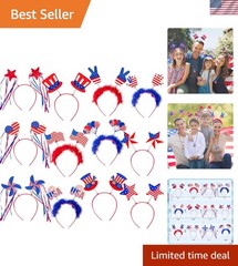 12 Patriotic Headbands for July 4th – Comfortable Accessories for Celebrations