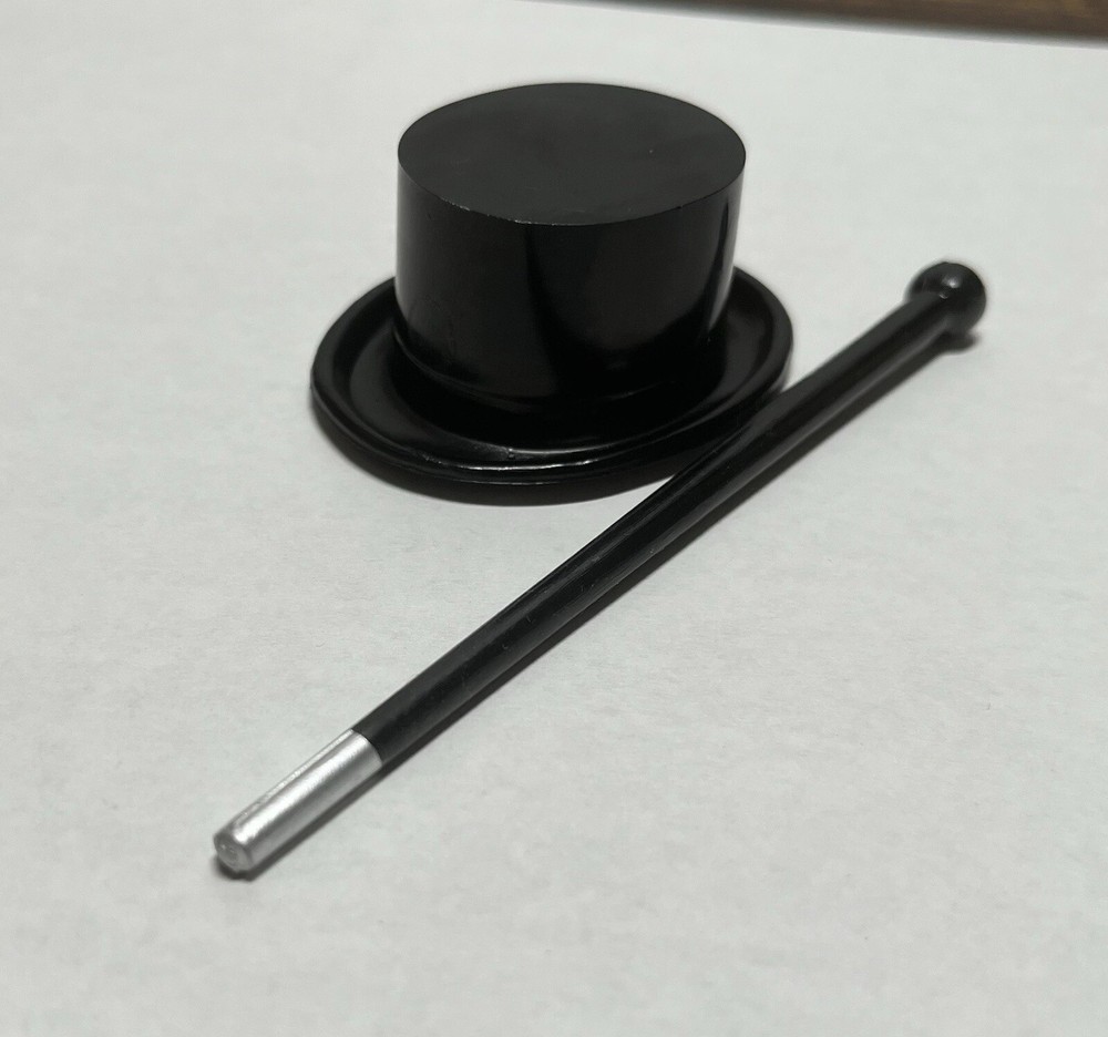 Top Hat & Cane Cake Topper or Party Favor – 12 Dozen