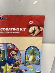 Super Mario Brothers Table Decorating Kit Party Centerpieces Confetti Nintendo