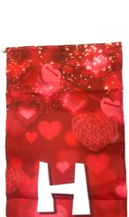 71 x 12 Inches Valentine’s Day Lighted Banner for Doorway, Porch, Yard
