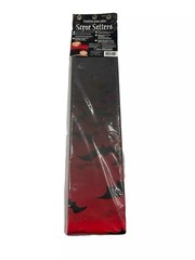 Amscan Halloween Scene Setters Room Roll Wall Frightful Fangs Bats Backdrop 40′
