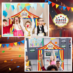 3 Pcs Circus Tent Decorations Carnival Circus Theme Party Decorations Carnival T