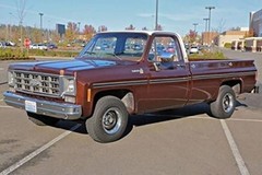 1973-1987 Chevy GMC Black Side Body Trim Molding C10, C20, C30, K10, K20, K30,