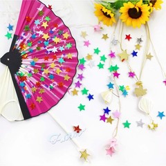 2.12oz Rainbow Metallic Star Foil Table Confetti 0.59Inch Wedding Decor 1 PC