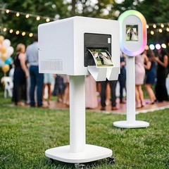 iPad Photo Booth Kiosk Portable Selfie Station for Wedding & Party Rental Events