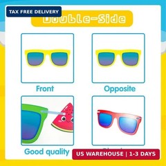 MISS FANTASY Summer Party Banners, Multi Color Rectangular Paper Summer Banner D