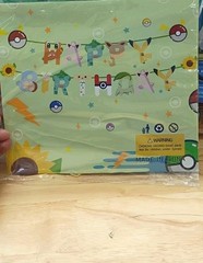 Lot 3 POKEMON Classic TABLE DECORATING KIT Party Supplies Letter Play New