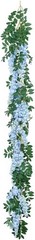 1pc/2pcs Encrypted Flower Vine Wisteria Artificial Flowers Garland,White