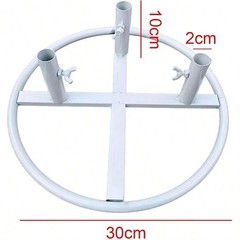 2 Pack Metal Flower Stand Bases Wedding Arch Backdrop Pole Holders