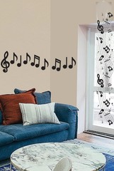 Elegant Mini Musical Notes Silhouettes – 10 Assorted Cutouts for Charming Decor