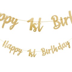 Fun Express Happy First Birthday Garland