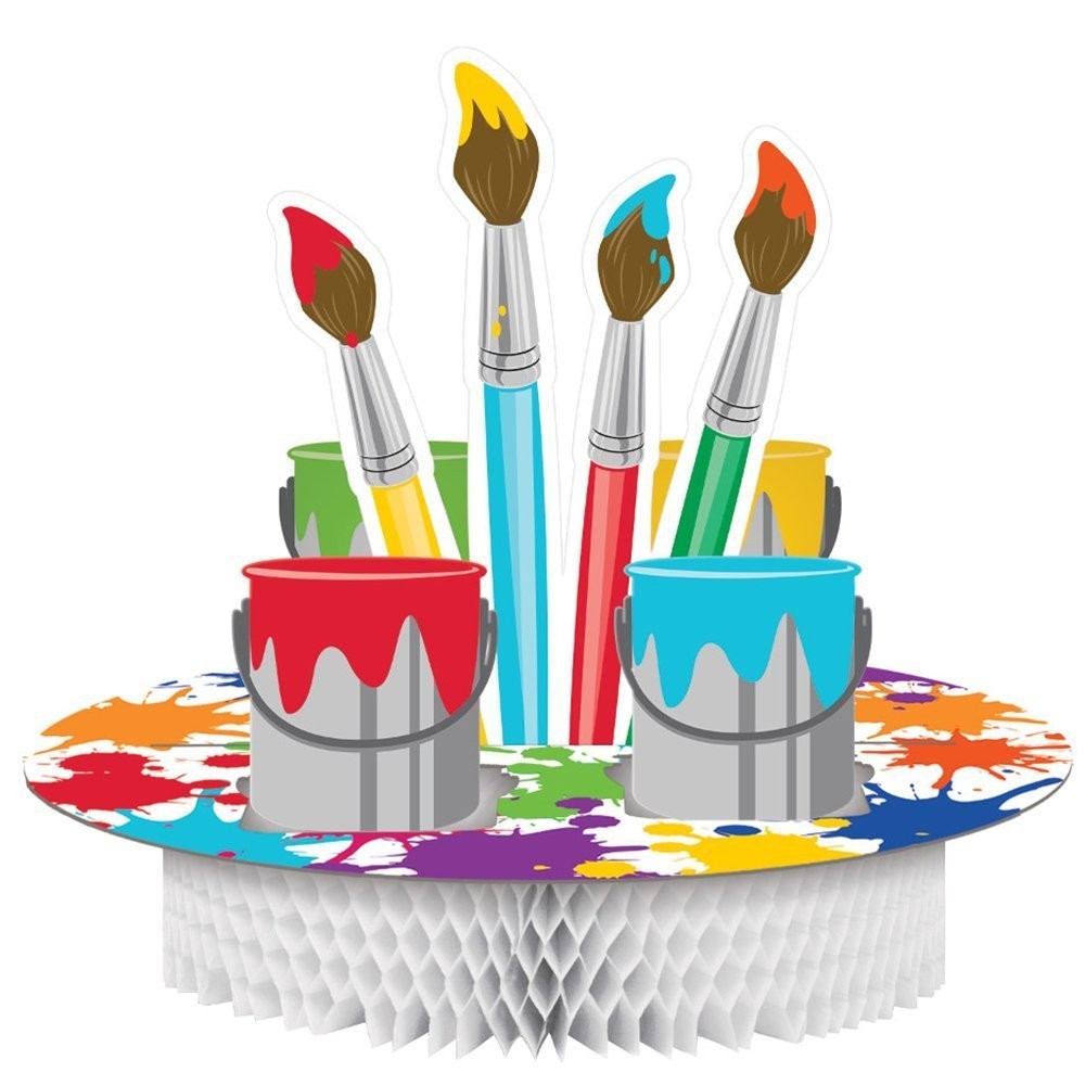 Art Party Centerpiece 2 PACK