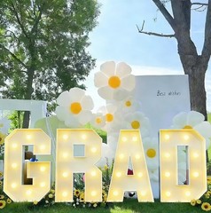 2.3FT Marquee Number Lights – 2026 Graduation Sign, Light-Up Letters for Party D