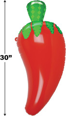 30″ Large Inflatable Chili Pepper Decoration-Blow Up Accessories For Mexican The