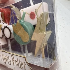Papyrus Birthday Candles, Harry Potter Cake Topper (9-Count)