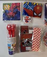 Spiderman Birthday Party Supply Pack Decorations Decor Marvel Superhero